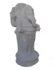 Product image 3 of the product “Standing Ganesha, 60 cm height, riverstone, stonemasony ”